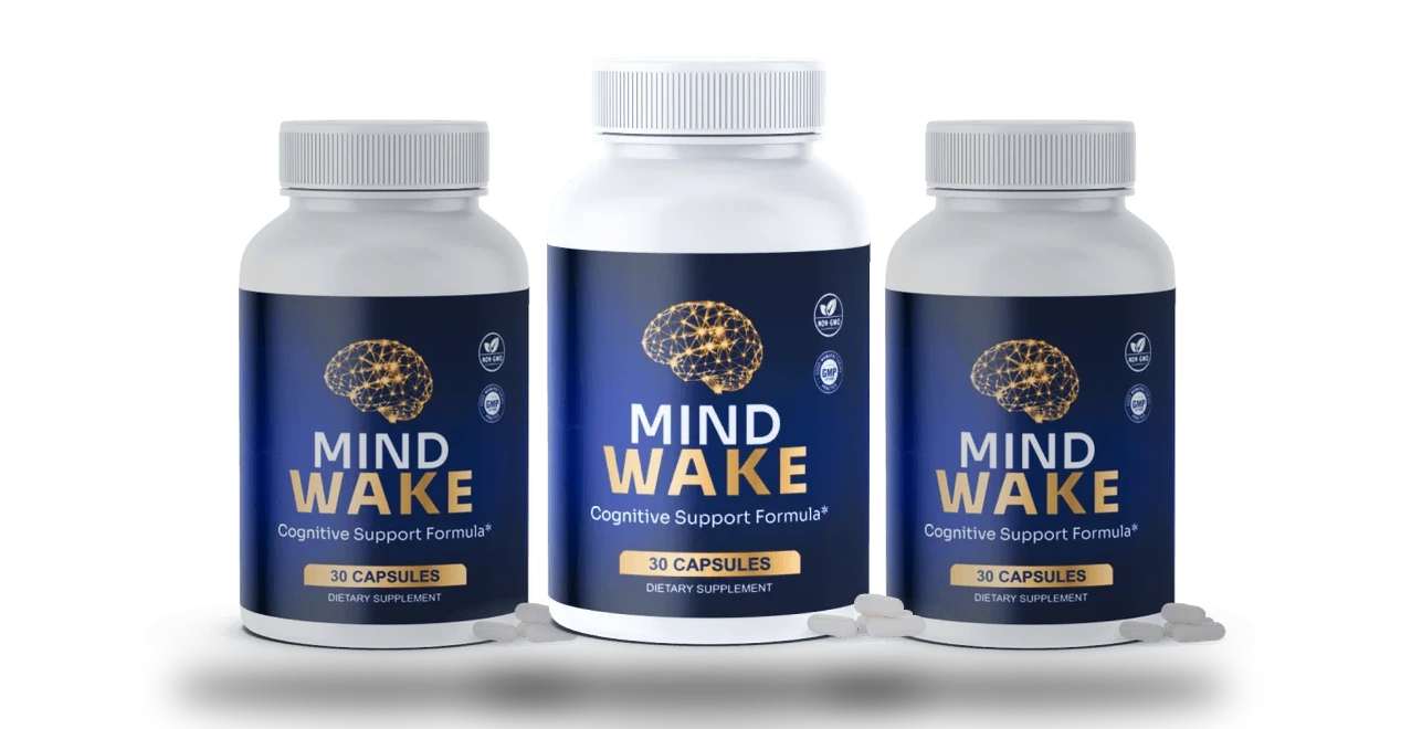 MindWake three bottle pack, 90 capsules